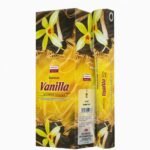 Darshan Vanilla Incense Sticks – sweet aromatic vanilla fragrance for home and meditation.