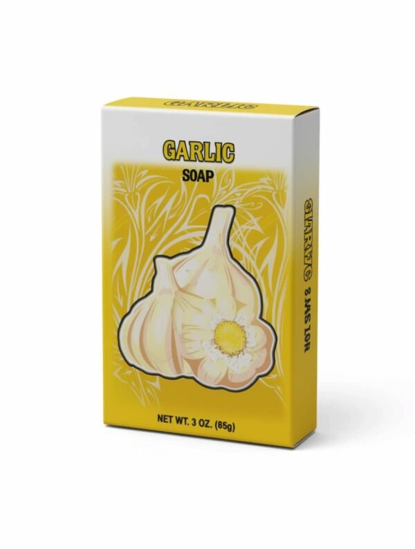 Garlic Soap (3 oz / 85g) – Protection and Purification Bar Garlic Soap – Spiritual Soap for Protection and Cleansing