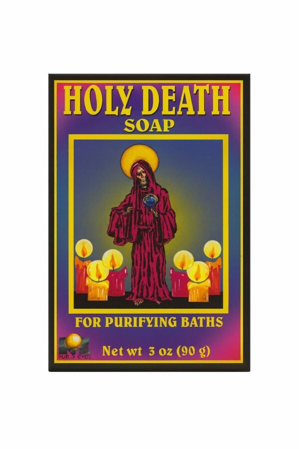 Holy Death Spiritual Soap – Purifying Bath Bar (3oz / 90g) Holy Death Soap for Purifying Baths – Spiritual Cleansing Bar