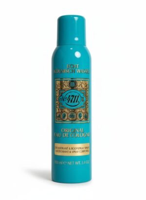 4711 Original Eau de Cologne Deodorant & Bodyspray Spray – 100ml classic fragrance in turquoise bottle