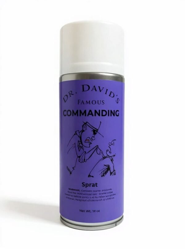 Dr. David’s Famous Commanding Spray – Purple 14 oz spiritual authority spray