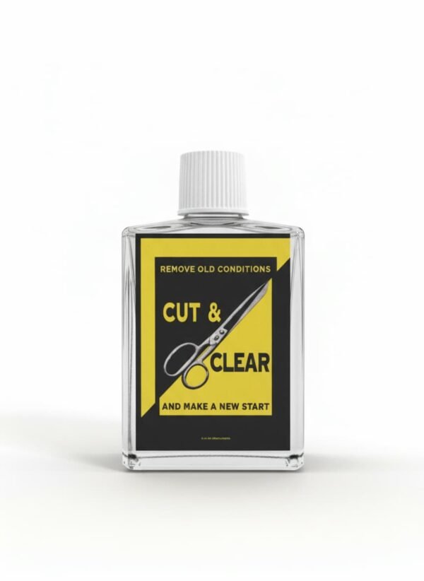 Cut & Clear Oil – Remove Old Conditions Spiritual Cleansing Bottle